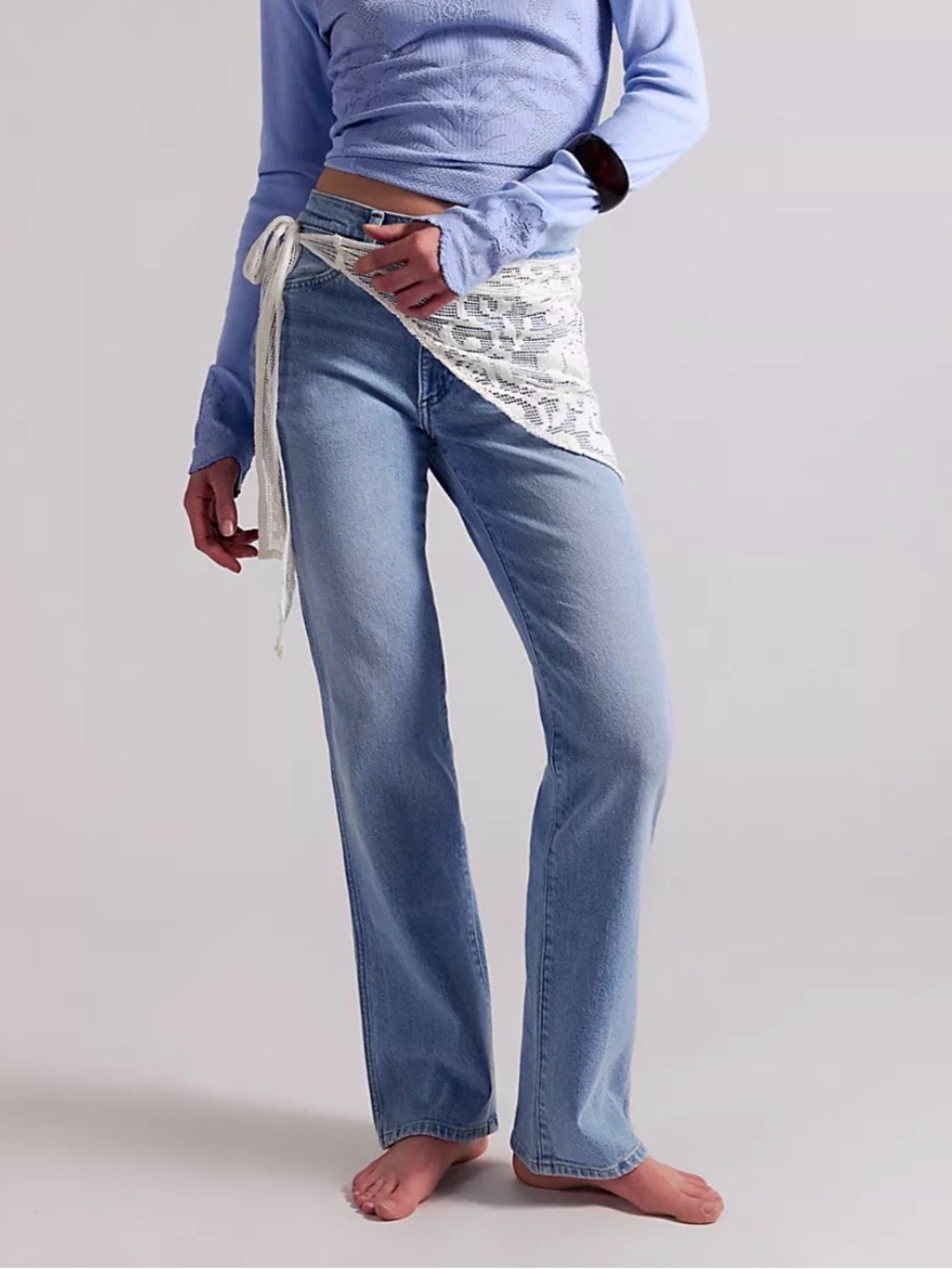 Free People Capri Lace Wrap Sarong